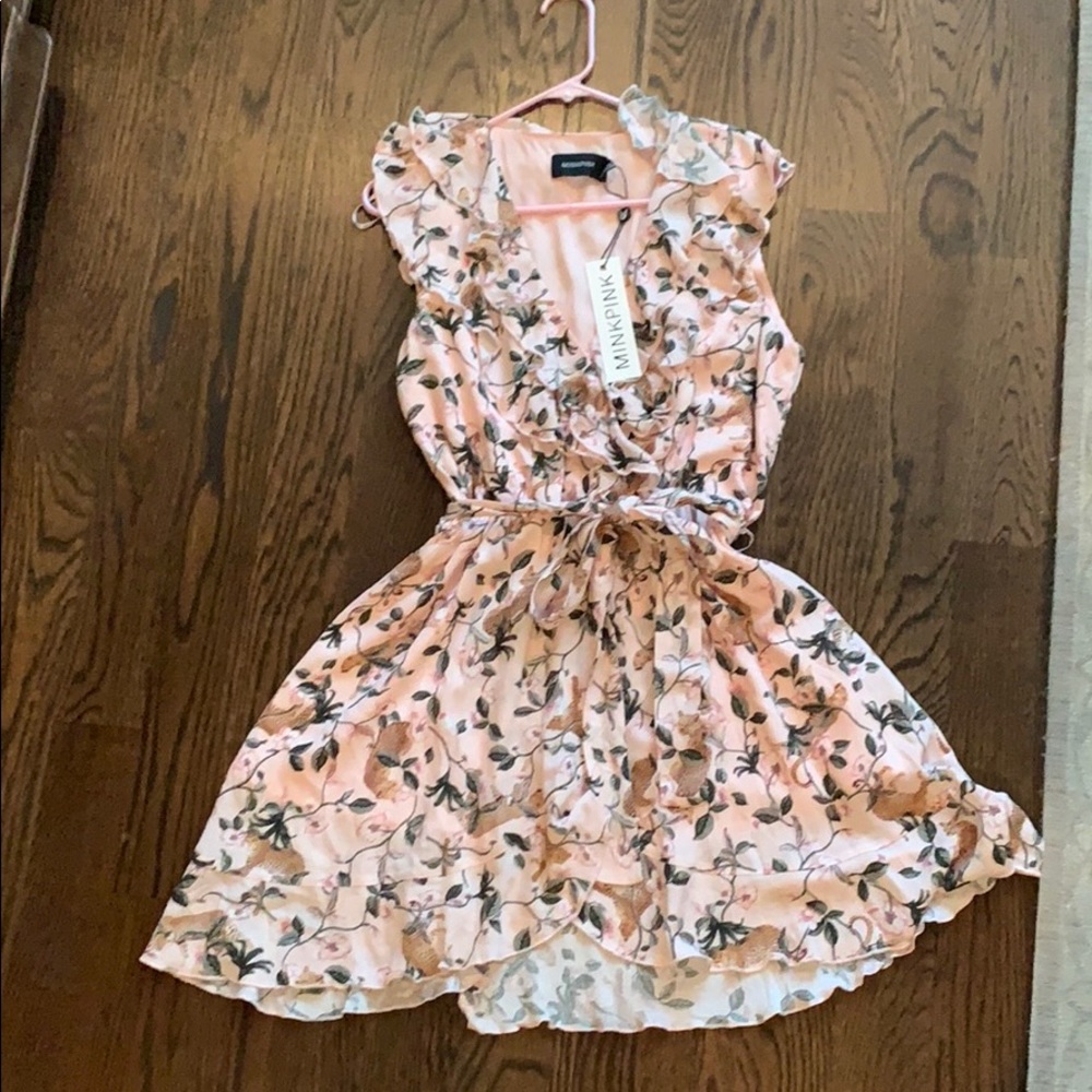 Minkpink Ruffle Dress